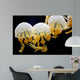 Jellyfishes Mastigias Sp Black Wall Decal