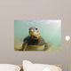 Green Sea Turtle Laniakea Wall Decal Design 1