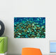 School Blue-green Chromis Micronesia Wall Decal