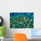 School Blue-green Chromis Micronesia Wall Decal