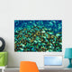 School Blue-green Chromis Micronesia Wall Decal