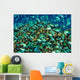 School Blue-green Chromis Micronesia Wall Decal