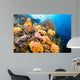 Reef Wall Covered with Wall Decal