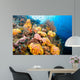 Reef Wall Covered with Wall Decal