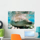 Beaked Whale Stranded Coral Wall Decal