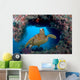 Green Sea Turtle Swims Wall Decal Design 3