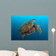 Two Green Sea Turtles Wall Decal