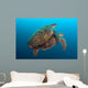 Two Green Sea Turtles Wall Decal
