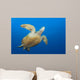 Endangered Green Sea Turtle Wall Decal Design 4