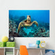 Endangered Green Sea Turtle Wall Decal Design 3