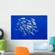 School Spotted Oceanic Triggerfish Wall Decal