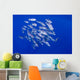 School Spotted Oceanic Triggerfish Wall Decal