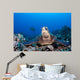 Endangered Green Sea Turtles Wall Decal