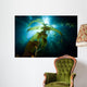 Sunlight Streaming through Forest Wall Decal