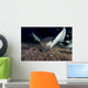 Spotted Eagle Ray Swimming Wall Decal Design 2