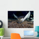 Spotted Eagle Ray Swimming Wall Decal Design 2