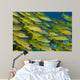 School Bluestripe Snapper Hawaiian Wall Decal Design 2