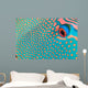 Extreme Close-up Pattern Bicolor Wall Decal