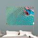 Extreme Close-up Pattern Bicolor Wall Decal