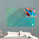 Extreme Close-up Pattern Bicolor Wall Decal