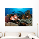 Reef Scene with Hard Wall Decal