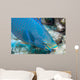 Queen Parrotfish Feeding Bonaire Wall Decal