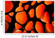 Close-up Look between Spines Wall Decal