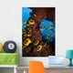 Schooling Raccoon Butterflyfish off Wall Decal Design 2