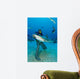Diver Full Chain Mail Wall Decal