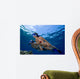 Couple Free Diving Hawaii Wall Decal
