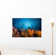 Schooling Fusiliers and Alcyonaria Wall Decal
