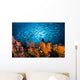 Schooling Fusiliers and Alcyonaria Wall Decal