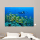 Diver with Video Camera Wall Decal