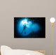 Diver Opening School Black Wall Decal