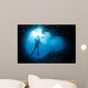 Diver Opening School Black Wall Decal