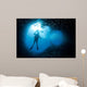 Diver Opening School Black Wall Decal