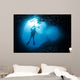 Diver Opening School Black Wall Decal