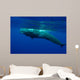 Large Sperm Whale Swimming Wall Decal