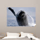 Breaching Humpback Whale Megaptera Wall Decal Design 3
