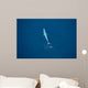 Aerial Blue Whale Gulf Wall Decal Design 3