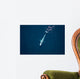 Aerial Blue Whale Gulf Wall Decal Design 1