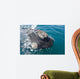 Southern Right Whale Raising Wall Decal Design 2