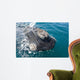 Southern Right Whale Raising Wall Decal Design 2