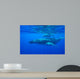 Humpback Whale Megaptera Novaeangliae Wall Decal Design 3