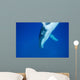 Diving Humpback Whale Calf Wall Decal Design 3