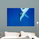 Diving Humpback Whale Calf Wall Decal Design 3