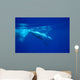 Diving Humpback Whale Calf Wall Decal Design 1