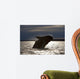 Southern Right Whale Breaching Wall Decal Design 6