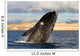 Southern Right Whale Breaching Wall Decal Design 5