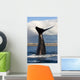 Tail Fluke Southern Right Wall Decal Design 9